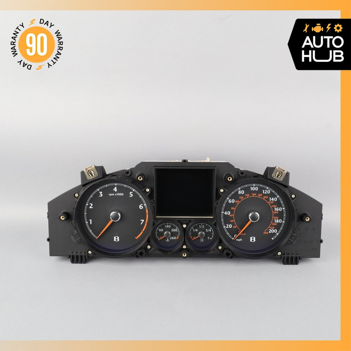 06-07 Bentley Continental Flying Spur Instrument Cluster Speedometer OEM 104k - photo 3