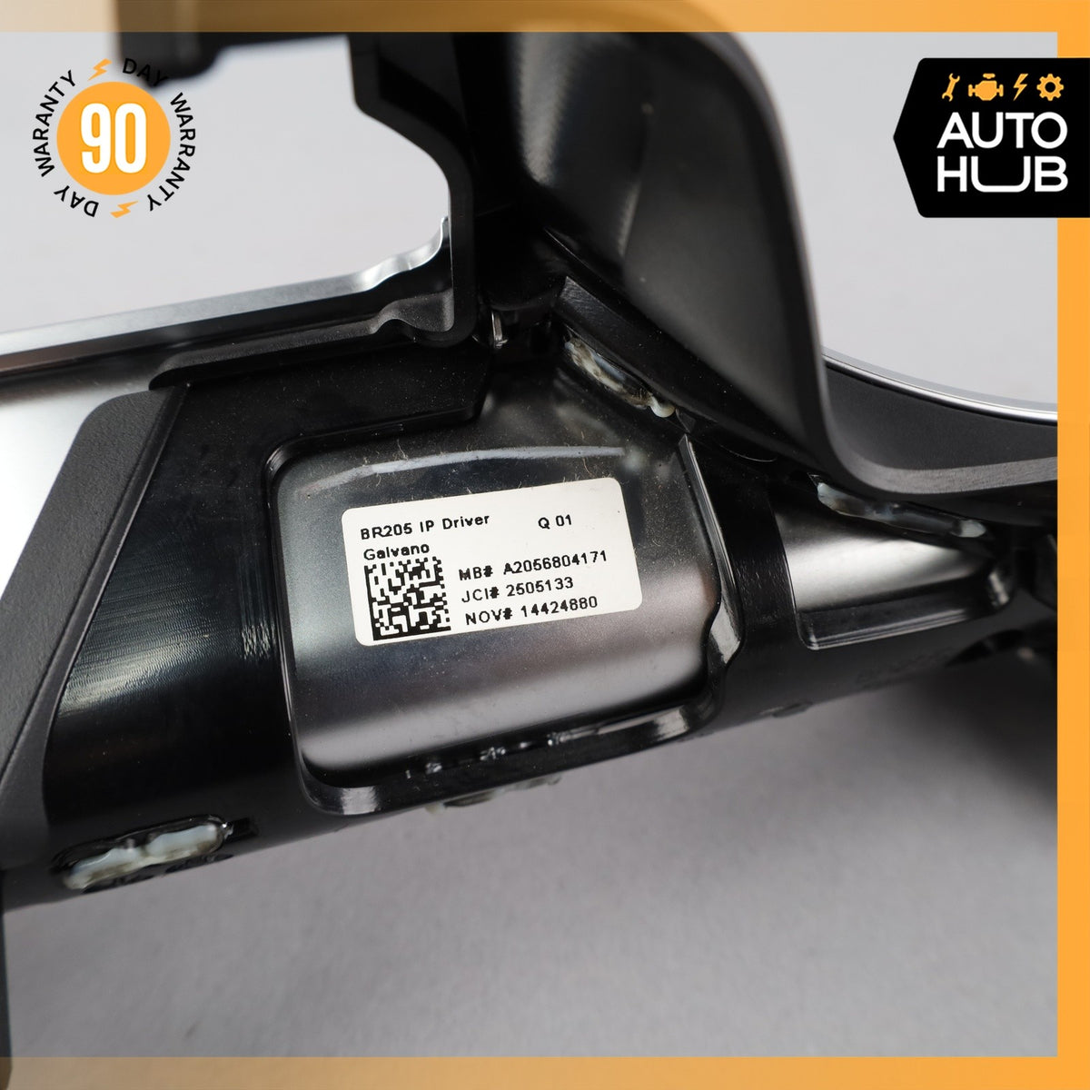 15-20 Mercedes W205 C300 GLC300 Front Left Dashboard Trim Panel Bezel OEM - photo 11