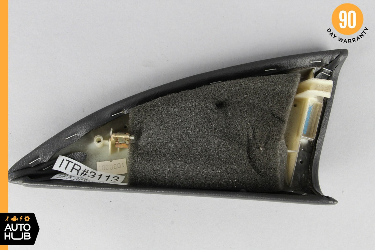 98-01 Mercedes W163 ML430 ML55 Right Door Mirror Corner Trim Panel Black OEM - photo 6
