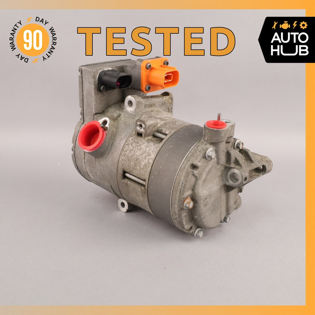 16-18 Audi 8V A3 E-Tron E-Hybrid A/C AC Air Conditioning Compressor OEM - photo 1
