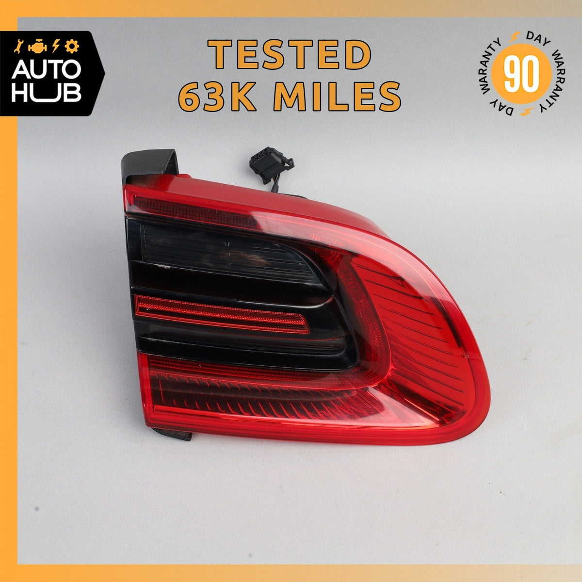 15-18 Porsche Macan 95B Rear Left Driver Side Inner Tail Light Lamp OEM 63k - photo 1