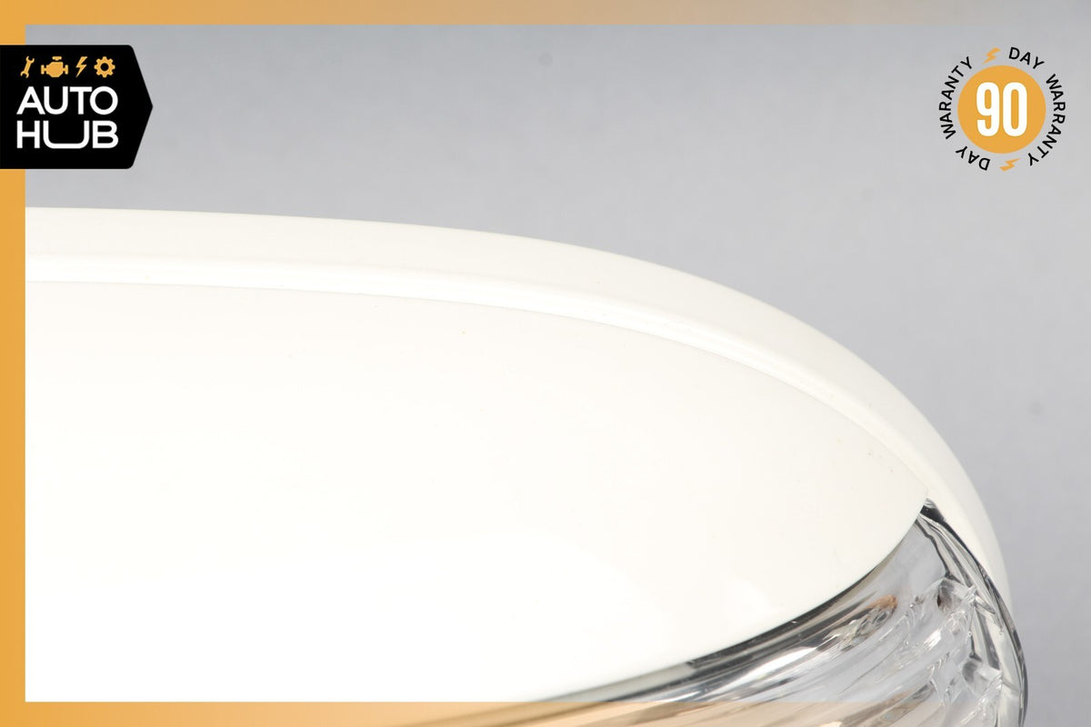 04-08 Mercedes R230 SL500 SL550 Left Driver Side Rear View Door Mirror White OEM - photo 8