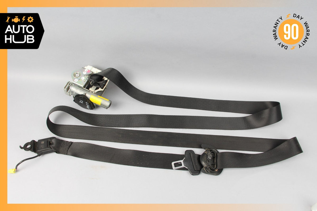 08-14 Mercedes W204 C300 C350 C63 AMG Front Right Passenger Seat Belt Black OEM - photo 7