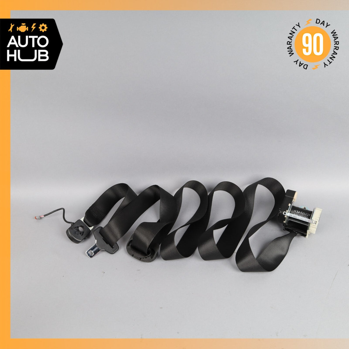 10-12 Land Rover Range Rover L322 Front Right Side Seat Belt Seatbelt OEM 88k - photo 1