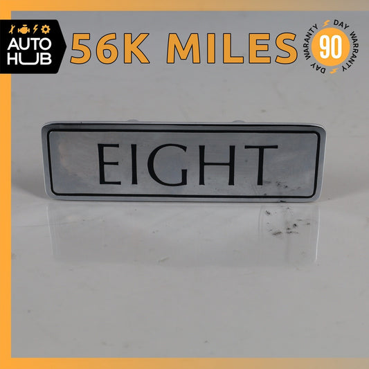 Bentley Eight Rear Trunk Lid Door Logo Emblem Badge OEM 56k - photo 1
