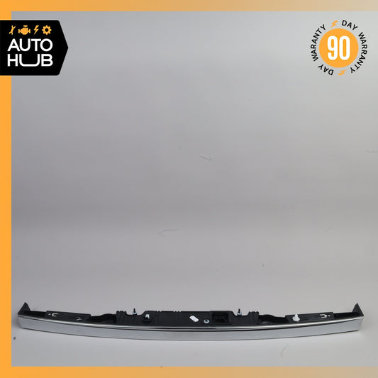 09-15 BMW F01 740i Trunk Lid Tailgate Handle Chrome Trim OEM - photo 1