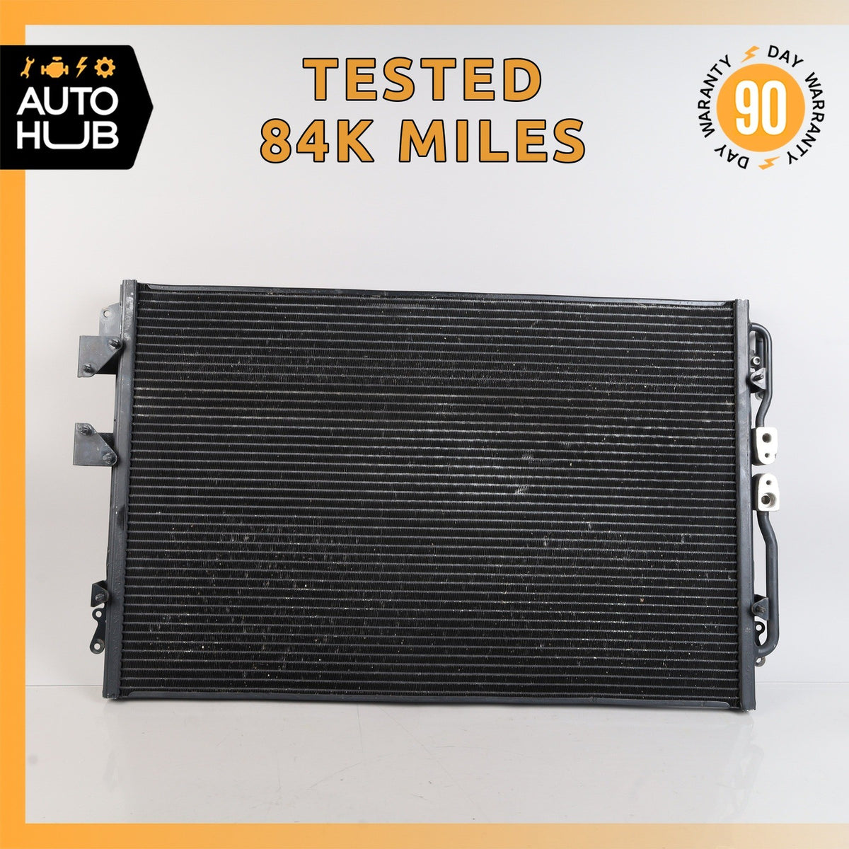 02-11 Maserati Quattroporte M139 4200 4.2L V8 A/C Air Condenser Cooler OEM 84k - photo 1