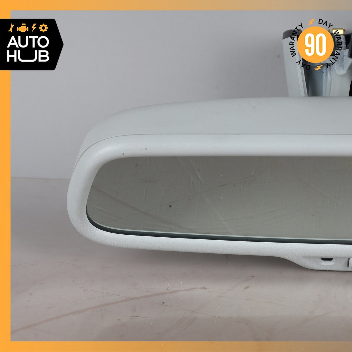 11-14 Audi D4 A8 S8 Interior Rear View Mirror Silver 8R0857511C OEM - photo 2
