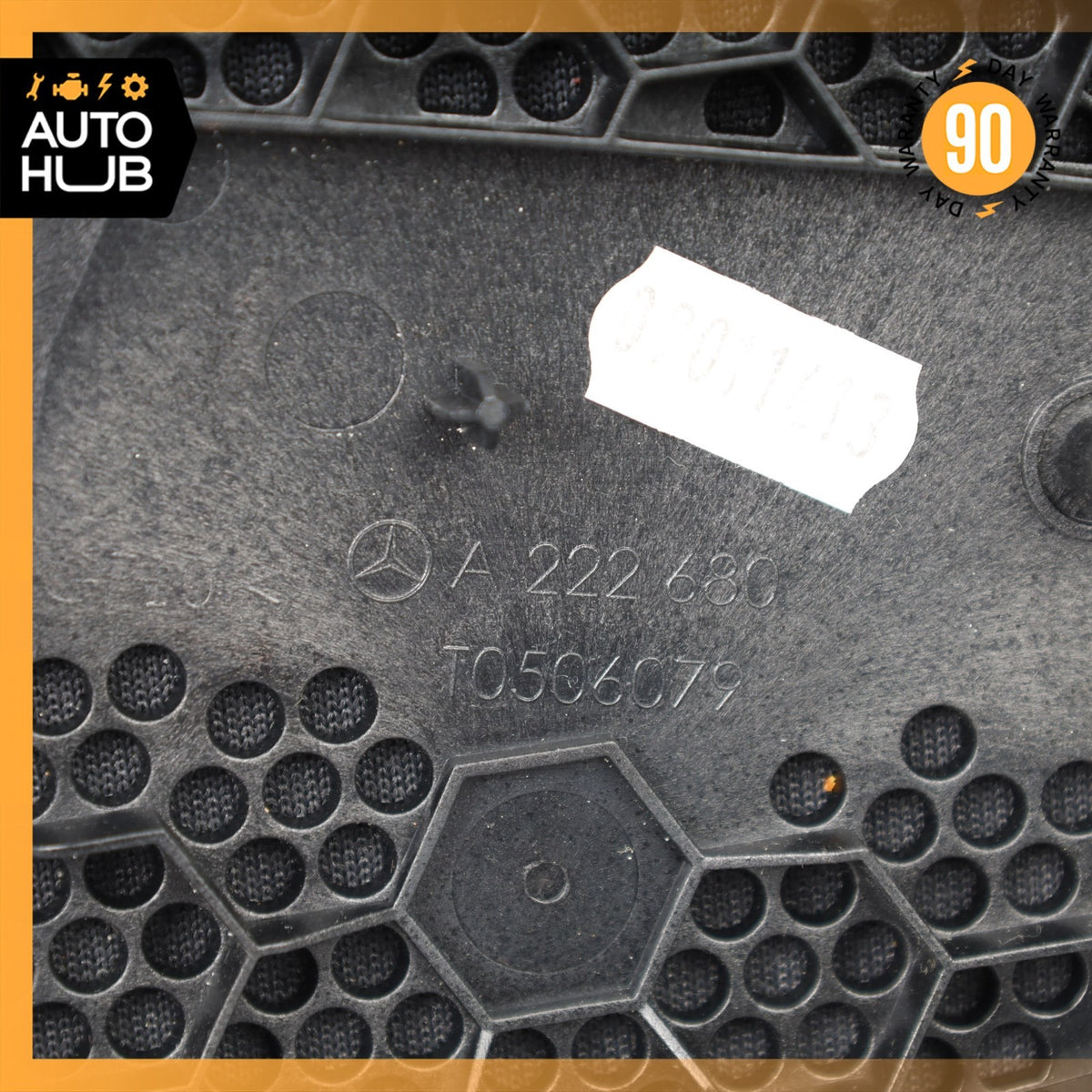Mercedes W222 S550 Dash Upper Speaker Cover Grille w/ Sensor OEM - photo 14