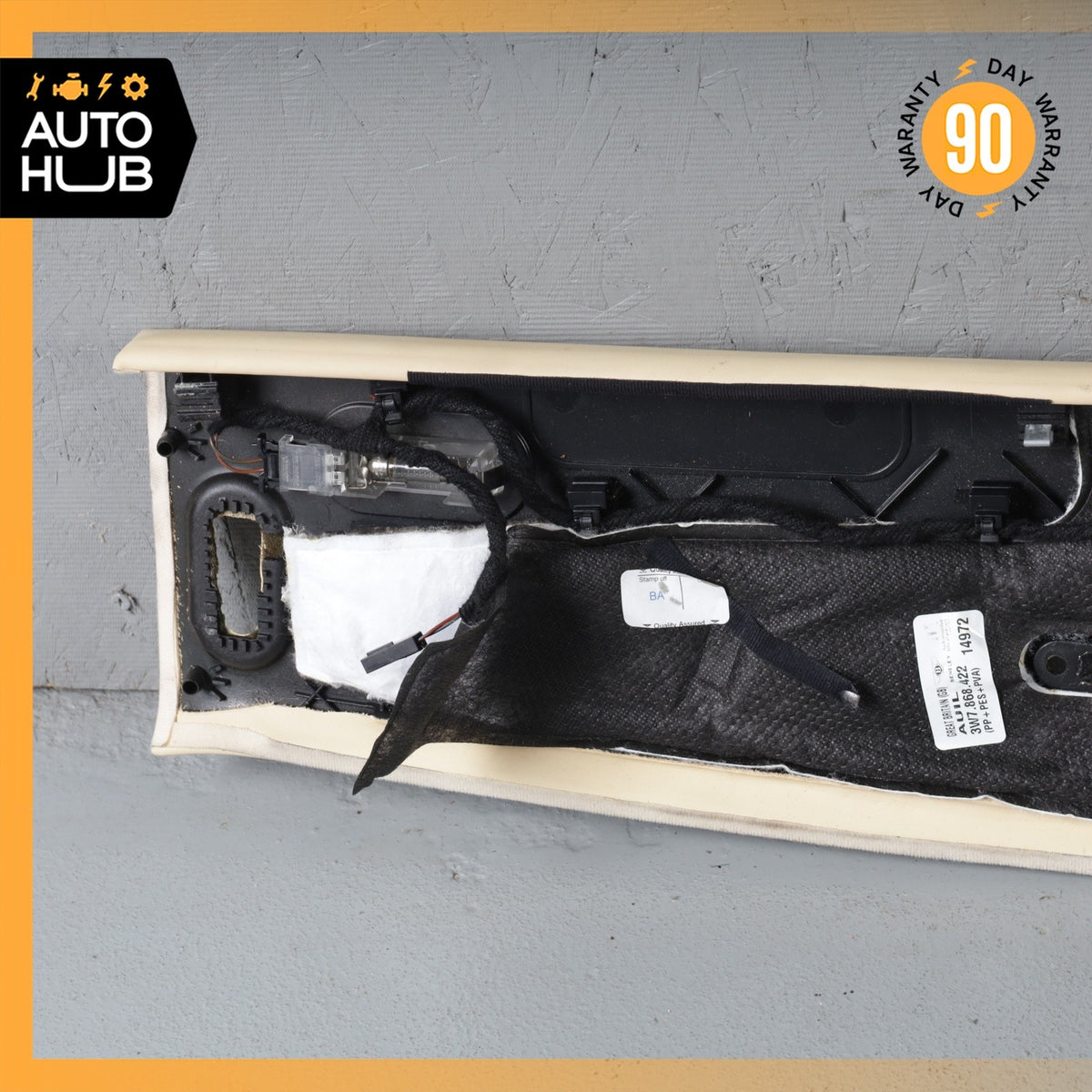 Bentley Continental GTC Front Window Top Upper Headliner Trim Panel OEM 40k - photo 13