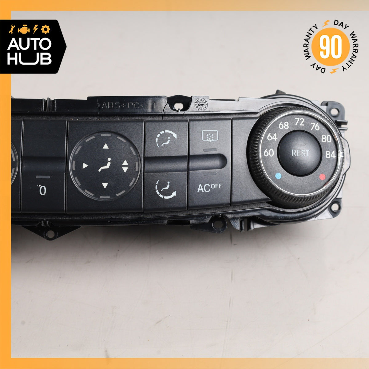 03-05 Mercedes W211 E320 E550 E55 Front A/C Heater Climate Control Switch OEM - photo 2