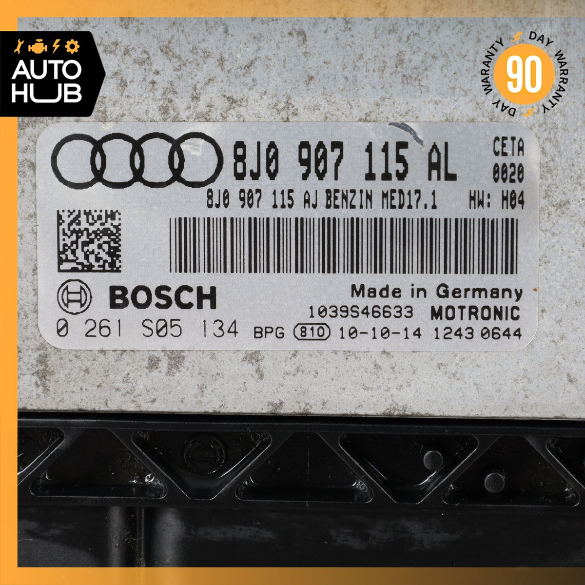 11-14 Audi 8J TT 2.0L Engine Motor Control Module ECU ECM DME 8J0907115BG OEM - photo 7