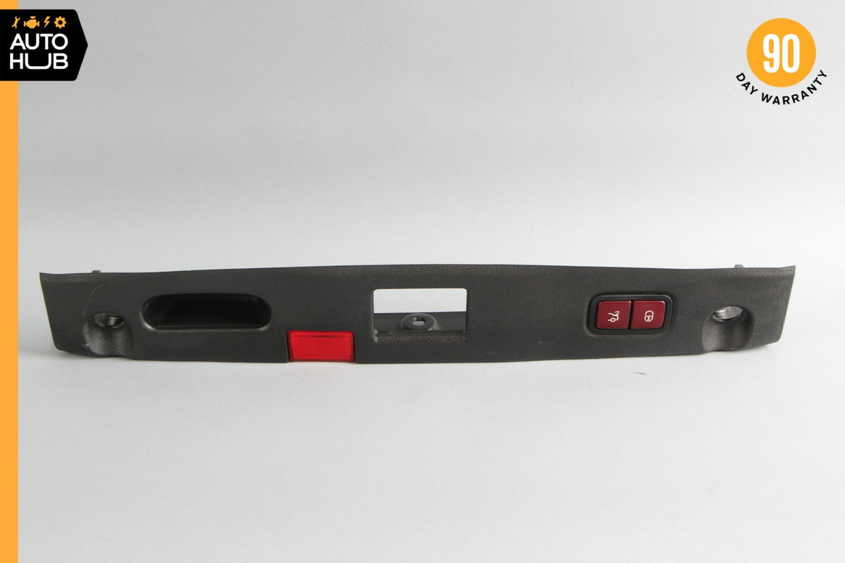 12-18 Mercedes W218 CLS550 CLS400 Trunk Lid Trim Panel Cover Molding Black OEM - photo 1