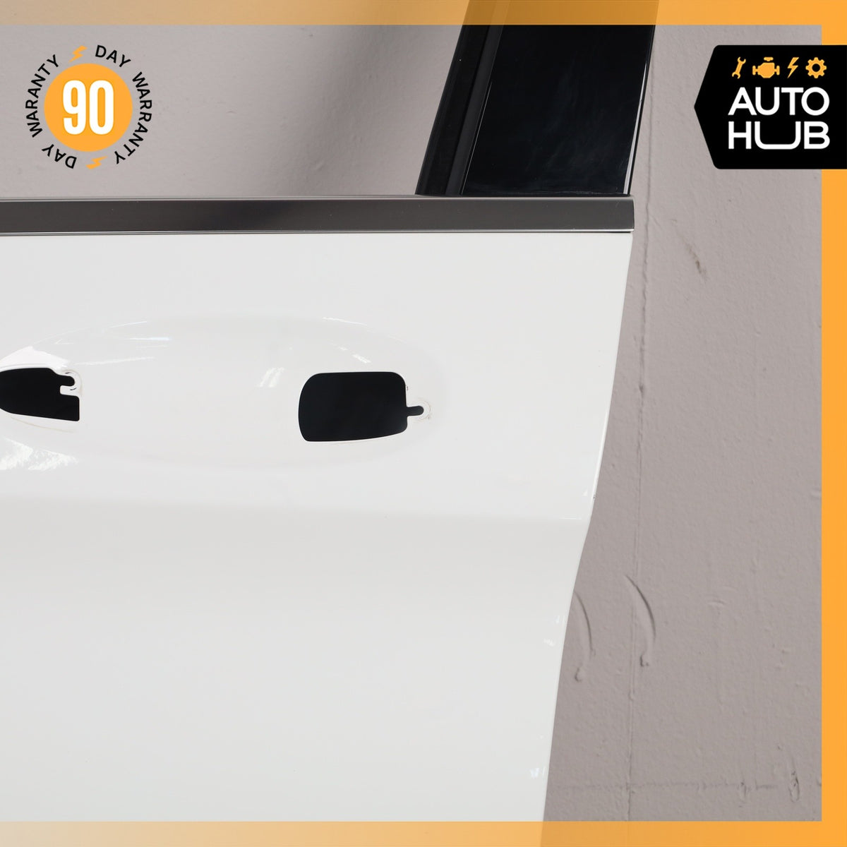 15-21 Mercedes W205 C300 C350e C400 C450 AMG Left Side Door Shell White OEM - photo 6