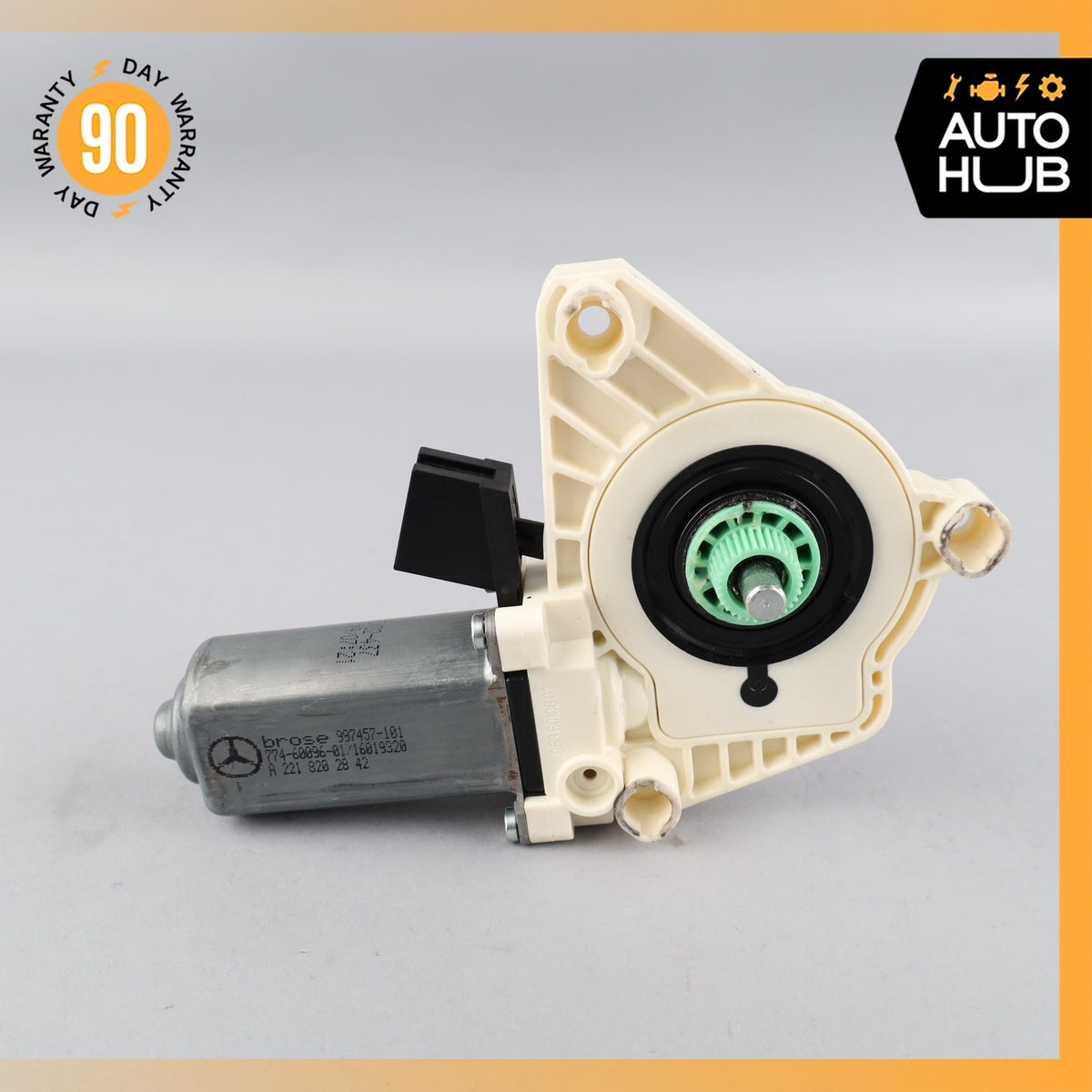 07-13 Mercedes W221 S550 S400 S350 Window Regulator Motor Front Right Side OEM - photo 4