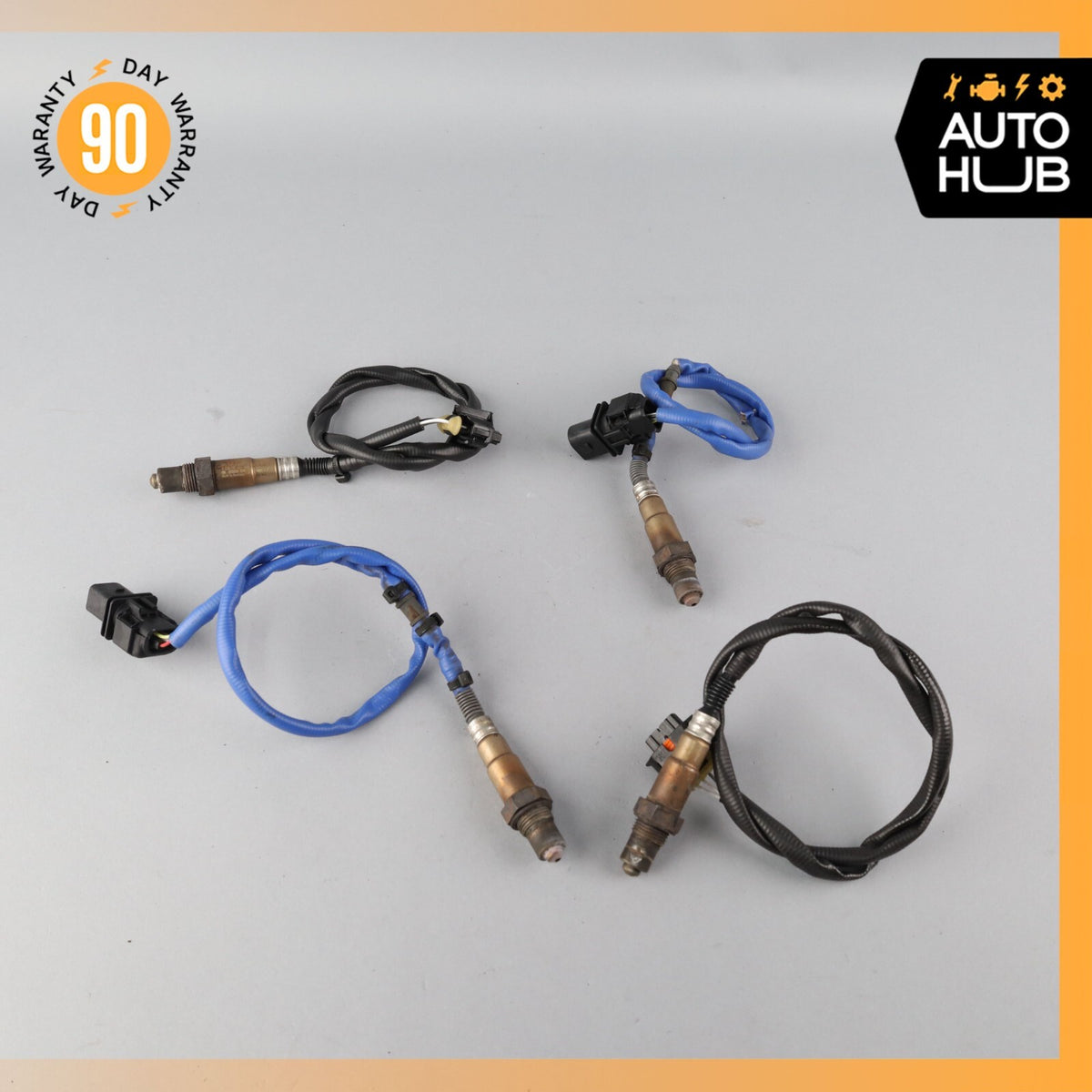 11-18 Porsche Cayenne 958 Turbo 4.8L Oxygen O2 Sensor Lambda Set of 4 OEM - photo 2