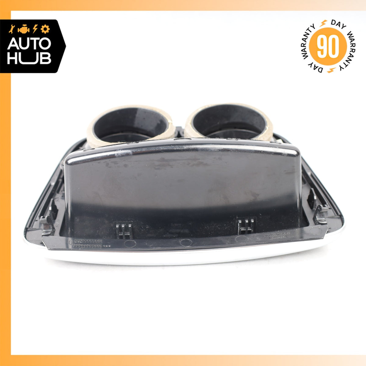 14-20 Mercedes W222 S550 Sedan Rear Center Console AC Air Vent Trim Black OEM - photo 19
