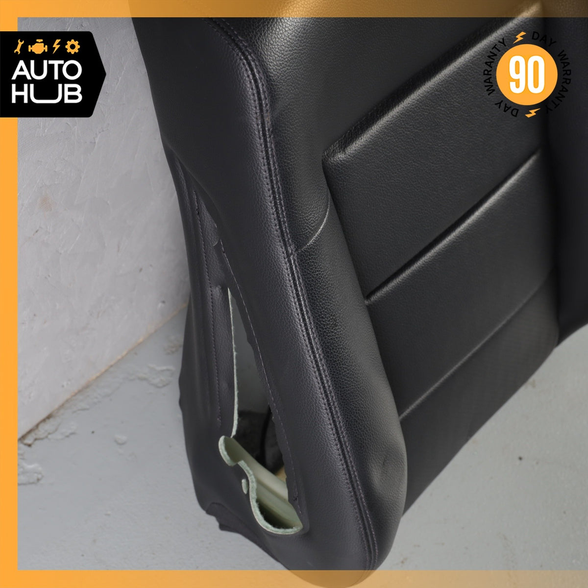 10-13 Mercedes W212 E350 E400 Front Right Seat Cushion Top Upper Black OEM - photo 9