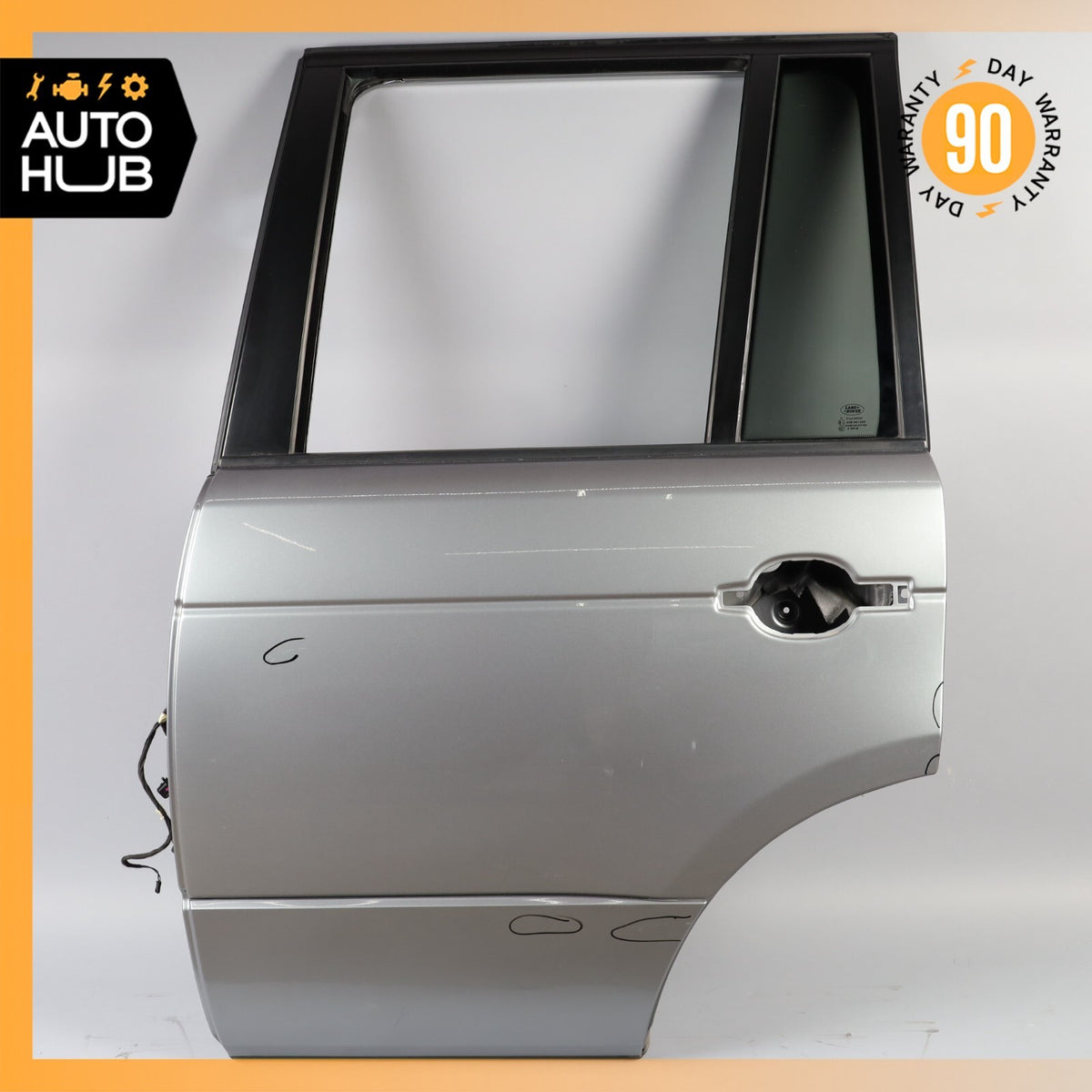 03-12 Land Rover Range Rover L322 Rear Left Driver Side Door Shell OEM 88k - photo 23