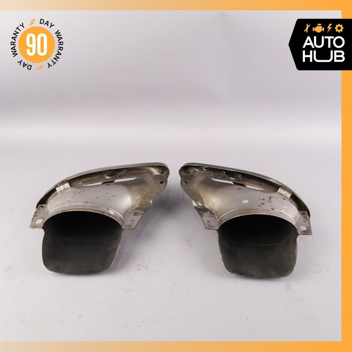 Mercedes W213 E43 AMG M276 Left & Right Side Exhaust Mufflers Tips Set OEM 77k - photo 10