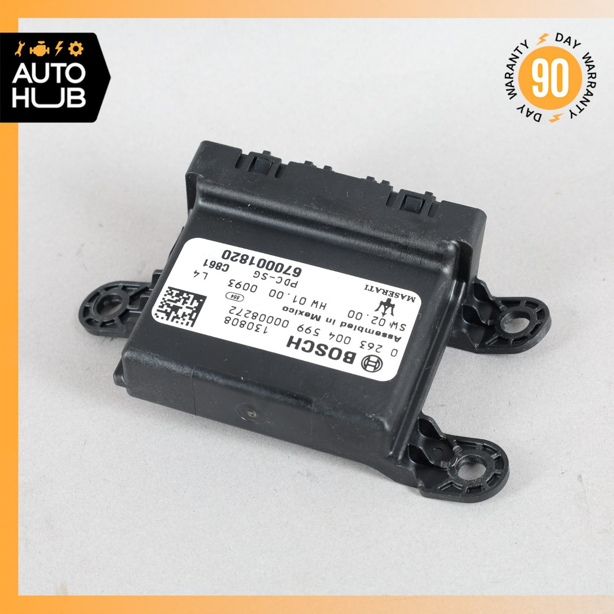 2014 Maserati Quattroporte Park Assist Parktronic Sensor Module Control OEM - photo 2