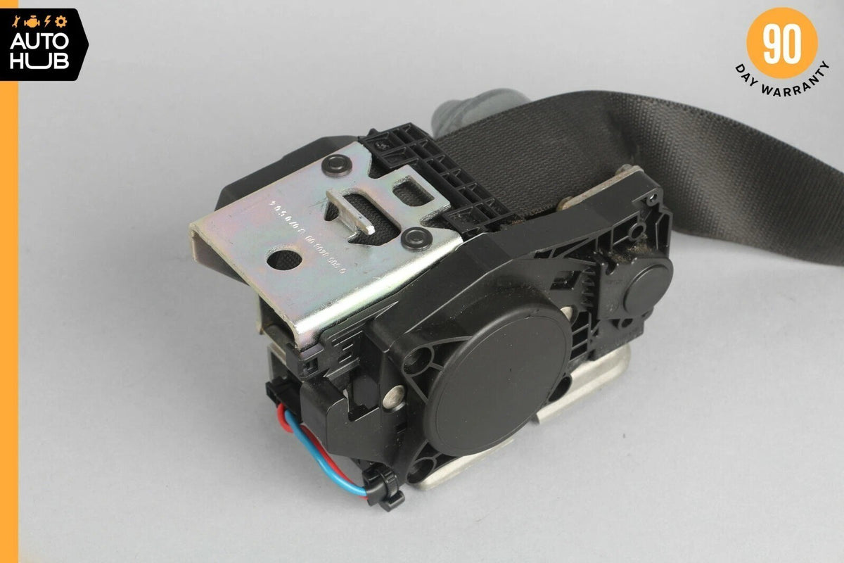 07-09 Mercedes W211 E550 E350 CLS550 Front Left Driver Side Seat Belt Black OEM - photo 10