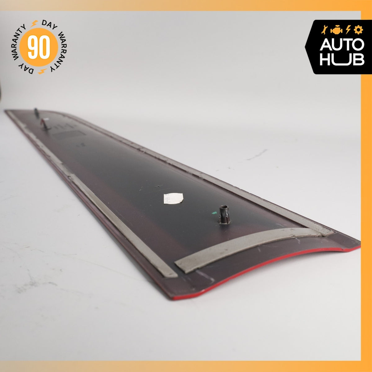 15-18 Porsche Macan 95B GTS Front Right Door Lower Body Molding Red OEM - photo 14