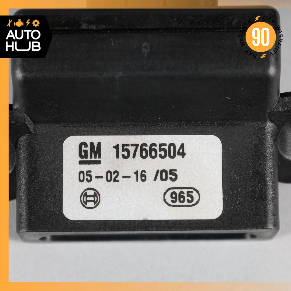 04-09 Cadillac XLR Rear Parktronic Buzzer Display PDC Black 15766504 OEM 51k - photo 6