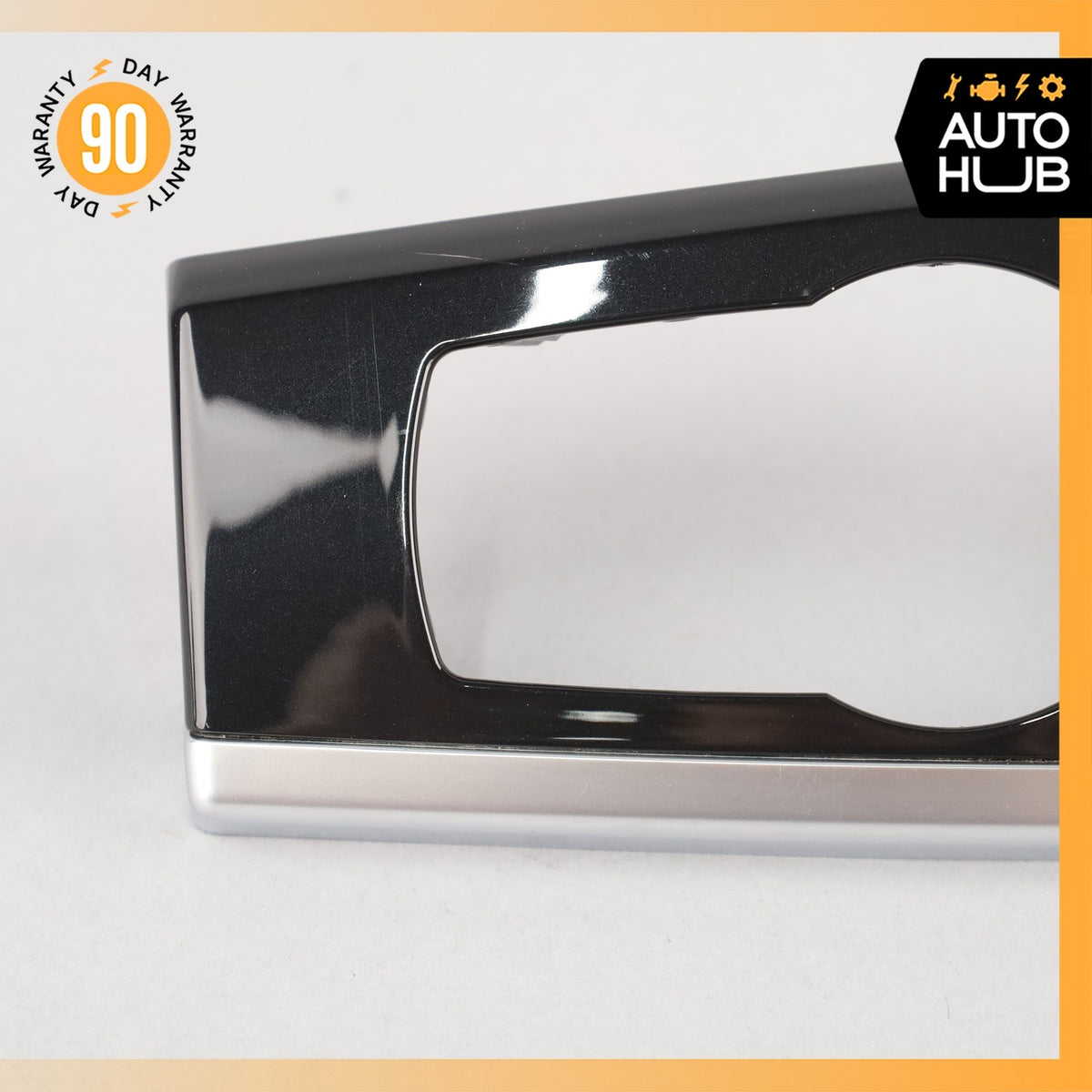 11-18 BMW F25 X3 X4 Left Dashboard Headlight Switch Trim Bezel Wood OEM - photo 3