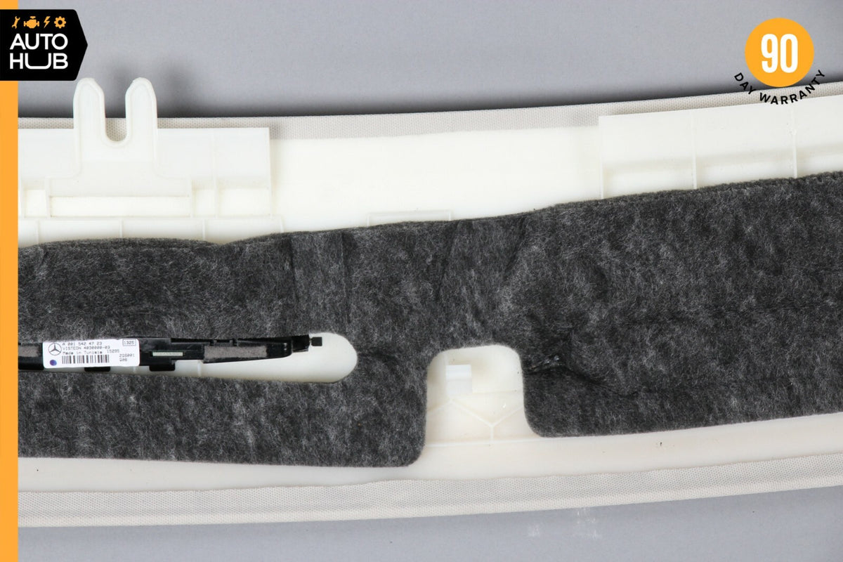 Mercedes W212 E350 E400 Sedan Rear Window Top Upper Headliner Trim Panel OEM 65k - photo 10