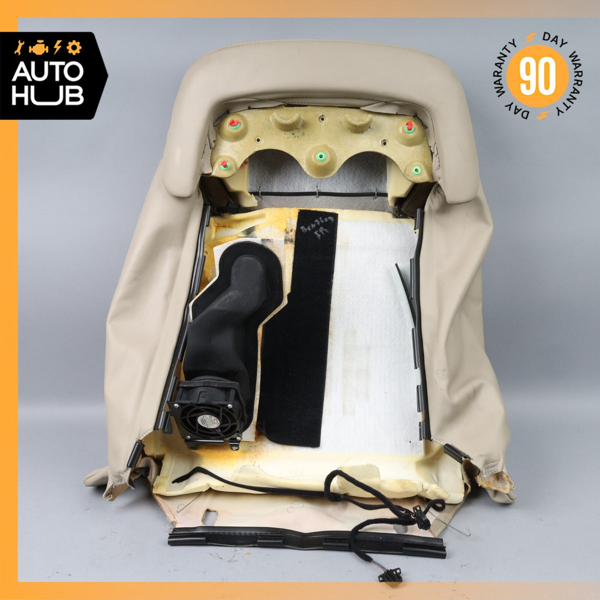 Bentley Continental Flying Spur Front Right Side Seat Upper Back Cushion OEM 80k - photo 9