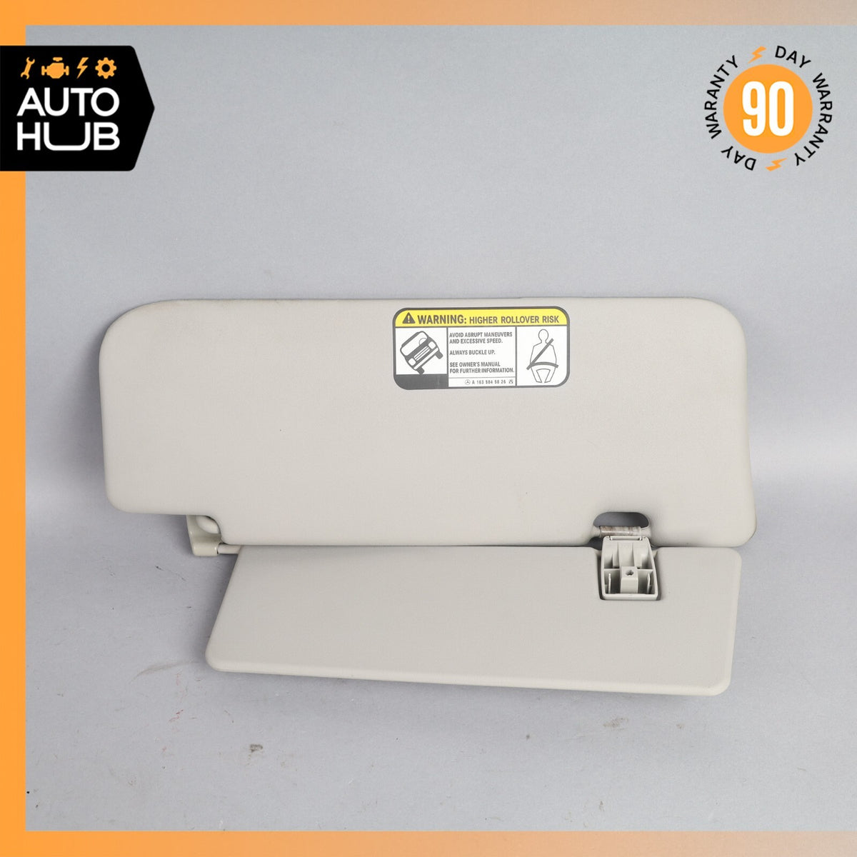 06-12 Mercedes X164 GL450 ML350 Sun Visor Sunvisor Front Left Driver Side OEM - photo 7