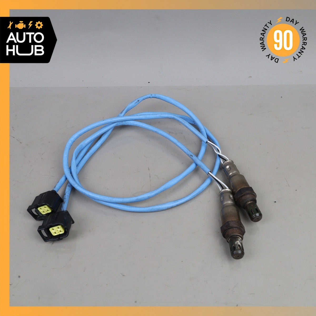 15-21 Mercedes W205 C63 GLC63 AMG Rear Oxygen O2 Sensor Lambda set of 2 OEM - photo 2