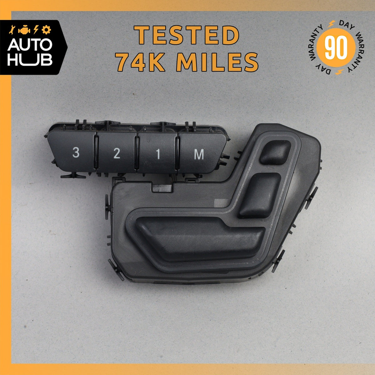 Mercedes R172 SLK250 Right Side Seat Memory Adjustment Switch OEM 74k - photo 1