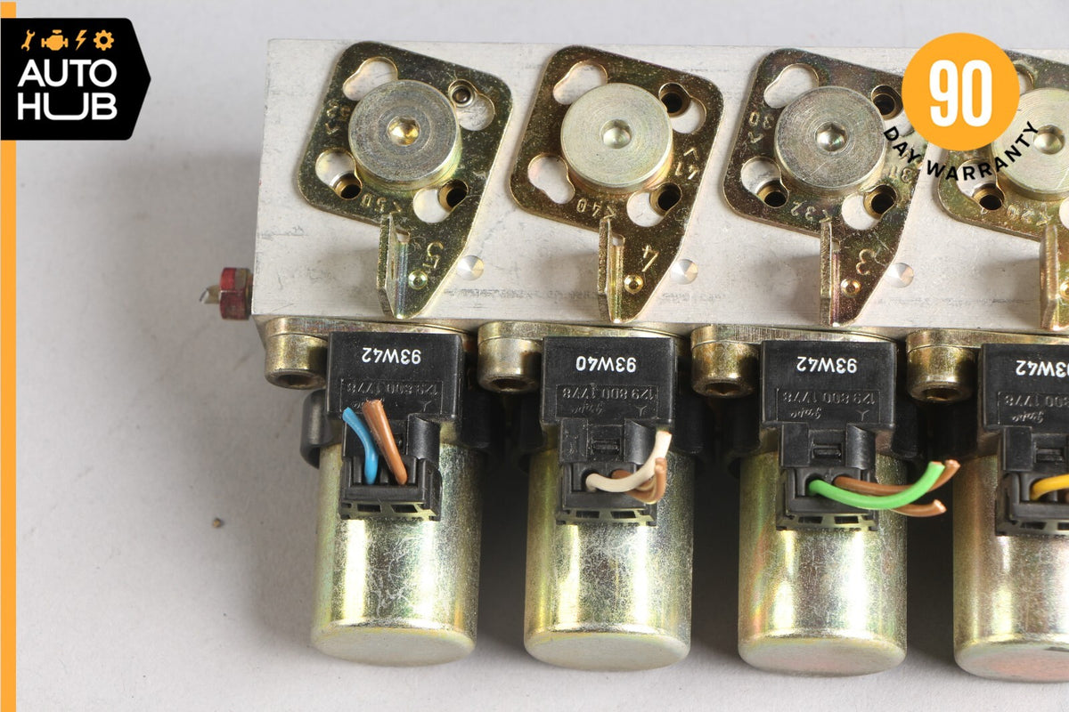 90-02 Mercedes R129 SL500 300SL Right Top Hydraulic Valve Block Solenoid OEM - photo 6