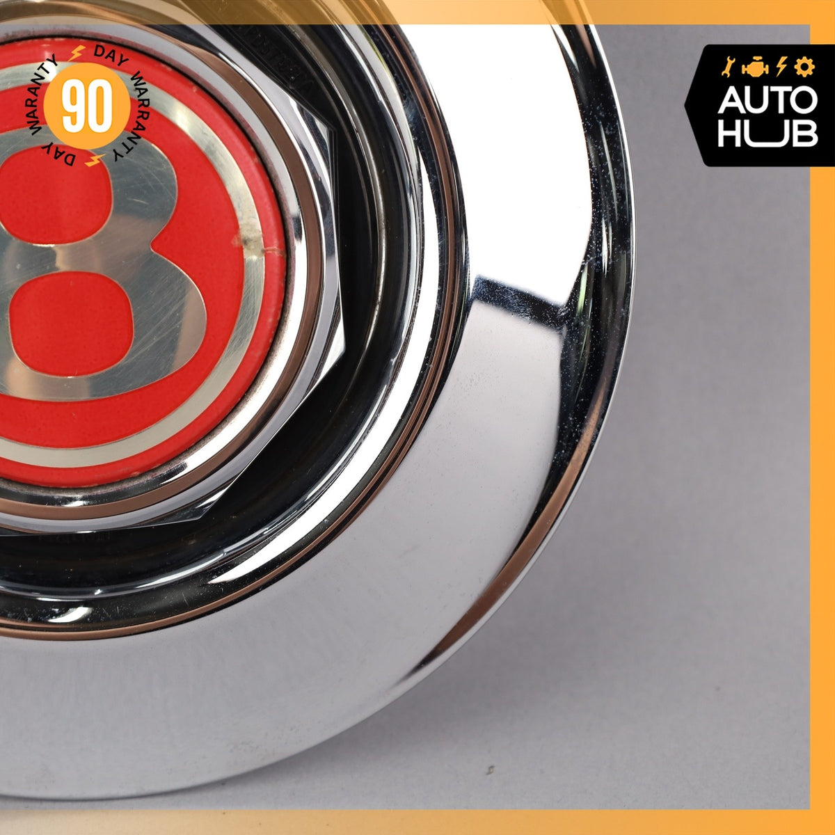 00-02 Bentley Arnage Wheel Center Hub Cap Cover OEM 30k - photo 5