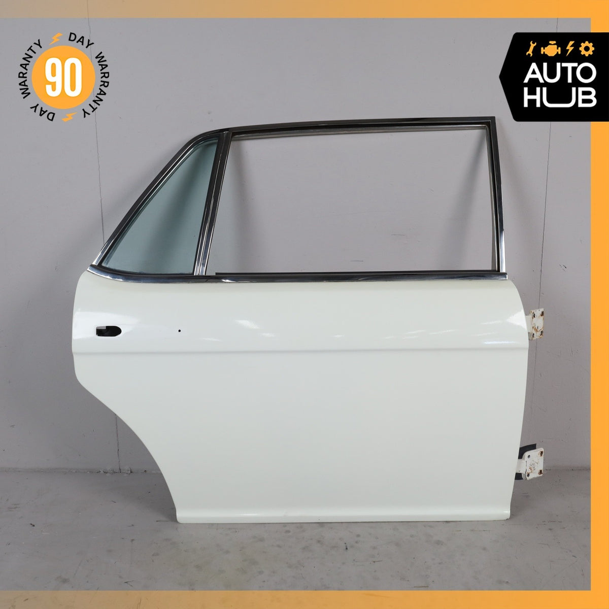 81-91 Rolls Royce Silver Spur Rear Right Side Door Shell White OEM 40k - photo 2