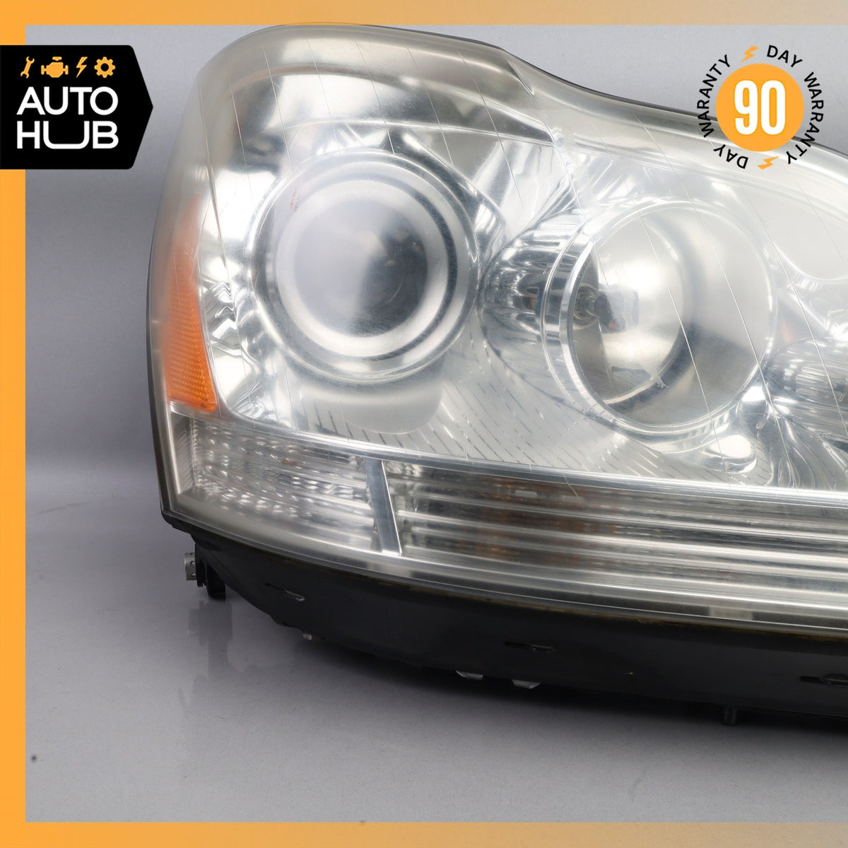 07-09 Mercedes X164 GL450 GL550 Front Right Side Headlight Lamp Halogen OEM - photo 3