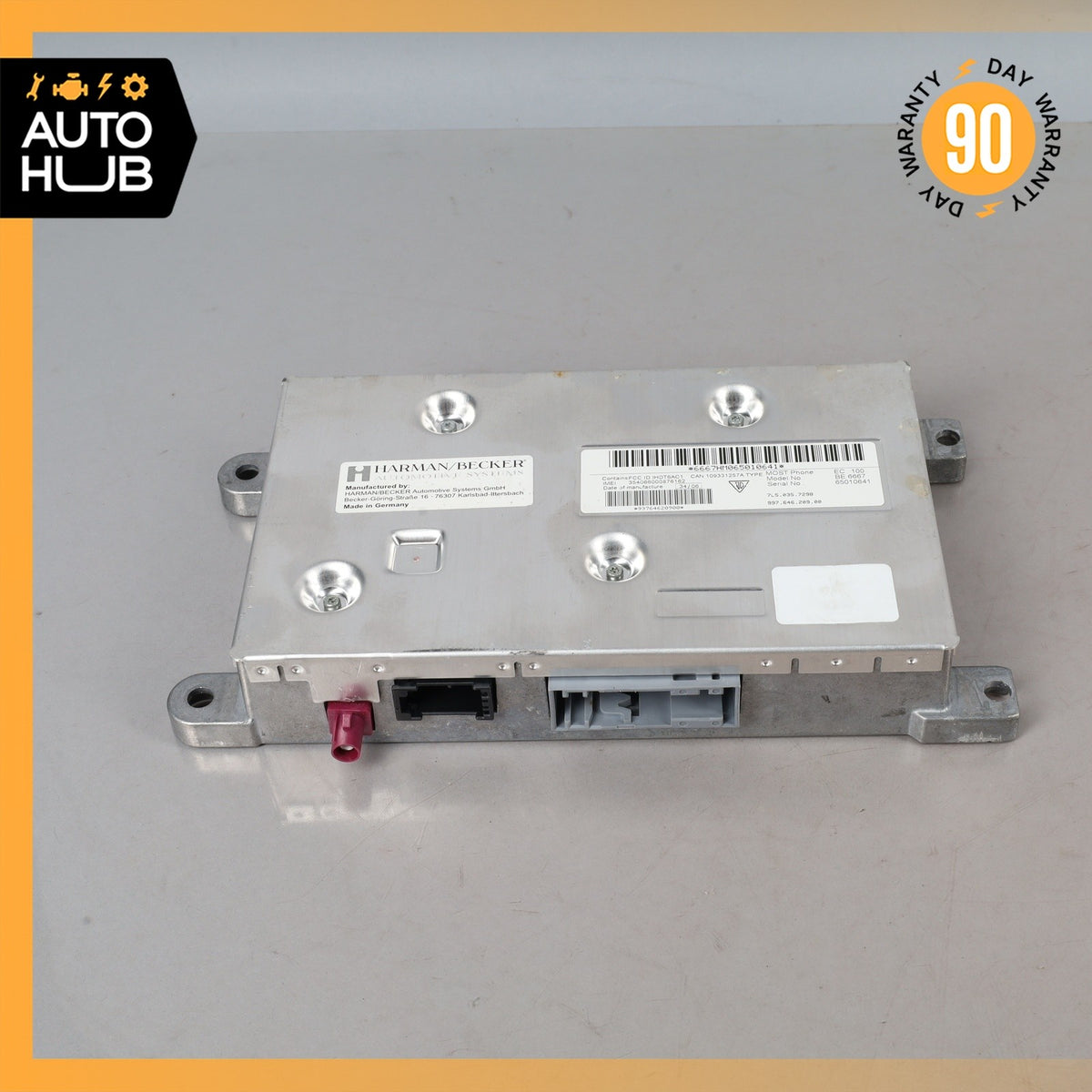 Porsche Cayenne 955 Turbo S / 997 911 / 987 Phone Control Module Unit OEM - photo 3