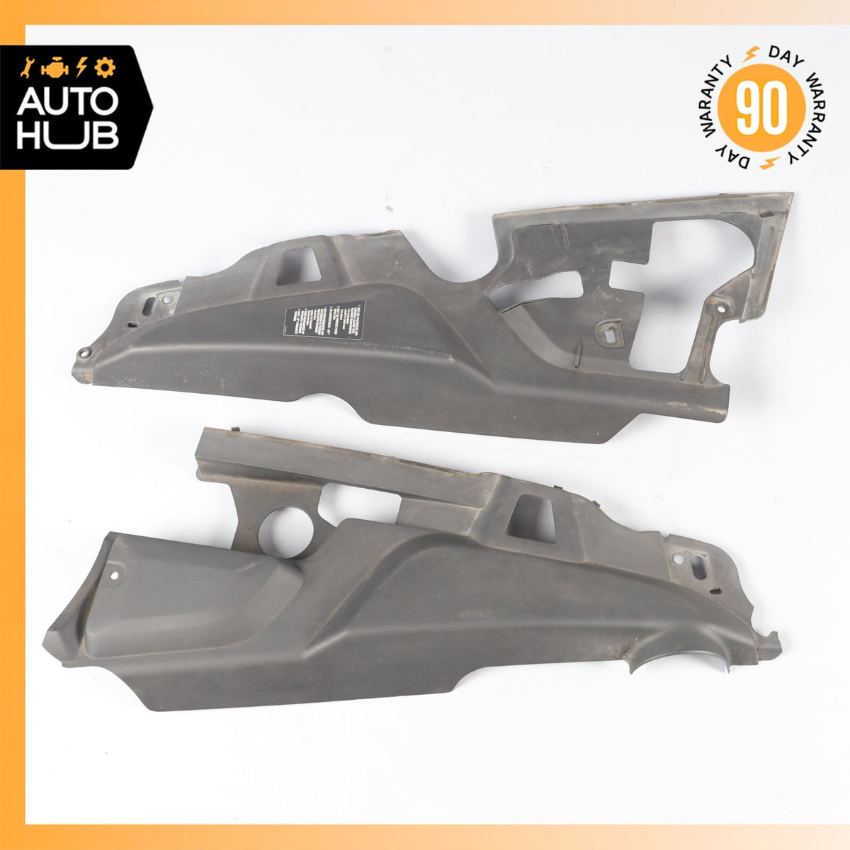 11-14 Porsche Cayenne 958 VR6 Engine Bay Cover Panel Right & Left Side Set OEM - photo 10