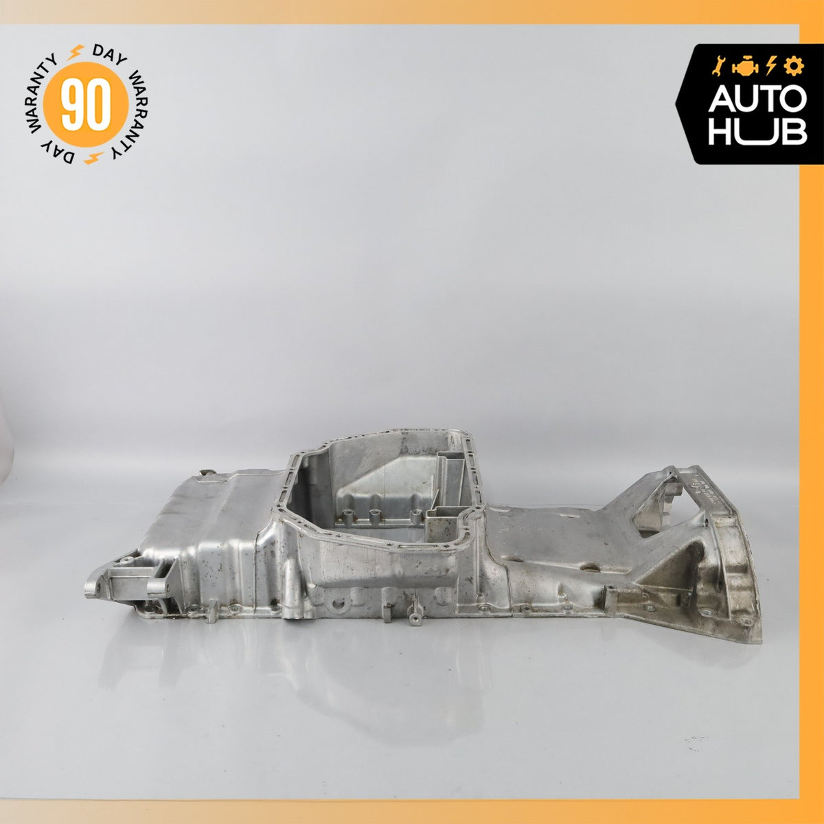 92-99 Mercedes W140 CL600 S600 Oil Pan Upper Part 1200103213 OEM - photo 3