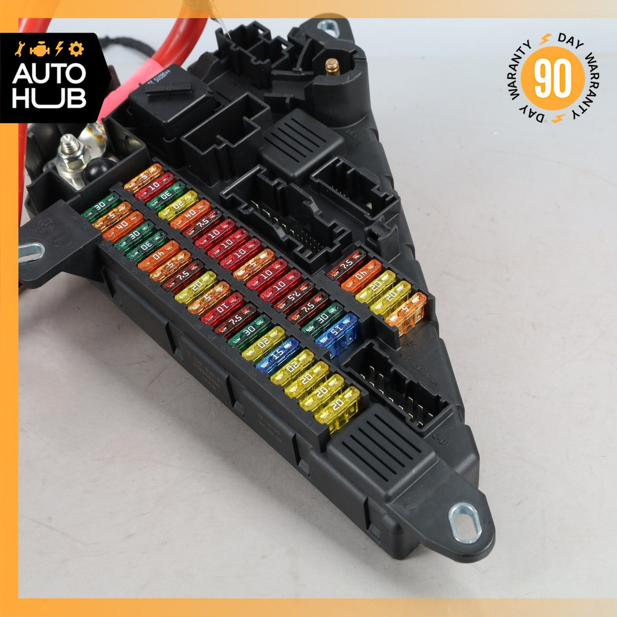 BMW E60 535i 650i Rear Trunk Power Distribution Fuse Relay Box w/ Cable OEM - photo 5