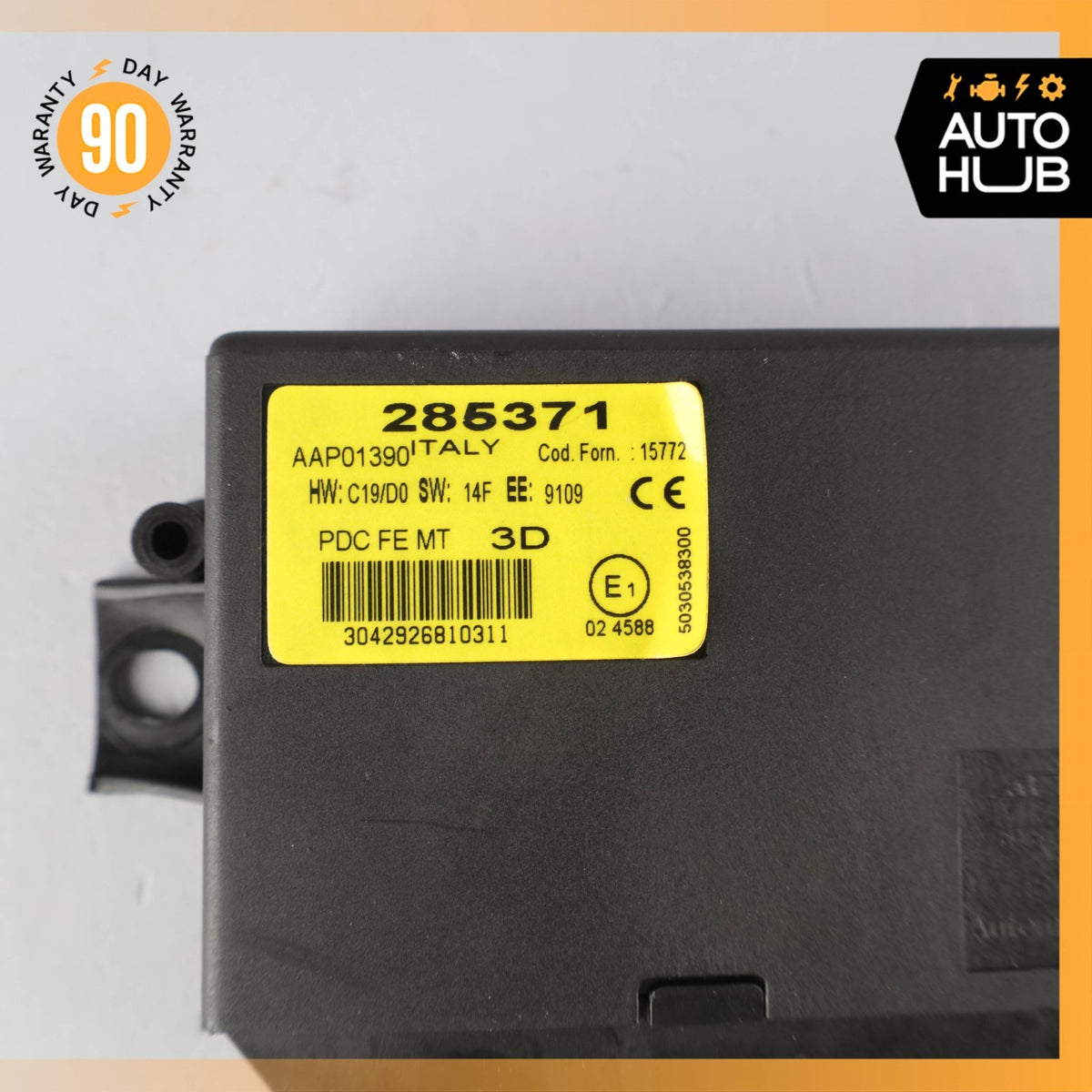 08-19 Maserati GranTurismo Park Assist Parktronic Sensor Module Control OEM - photo 8