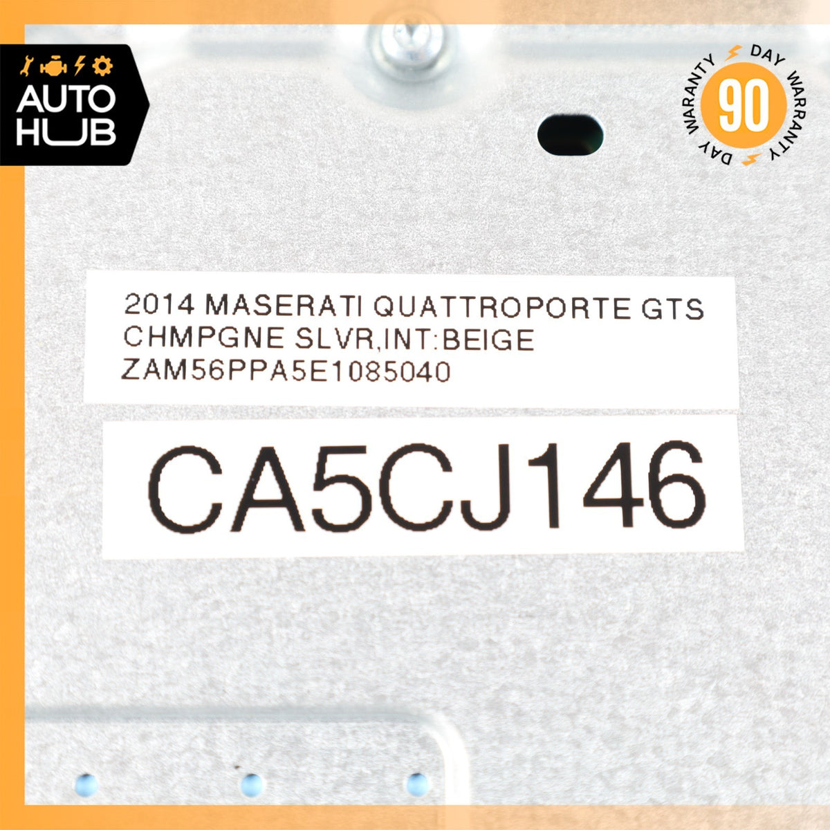 14-17 Maserati Quattroporte M156 Ghibli Bowers & Wilkins Audio Amplifier Amp OEM - photo 13