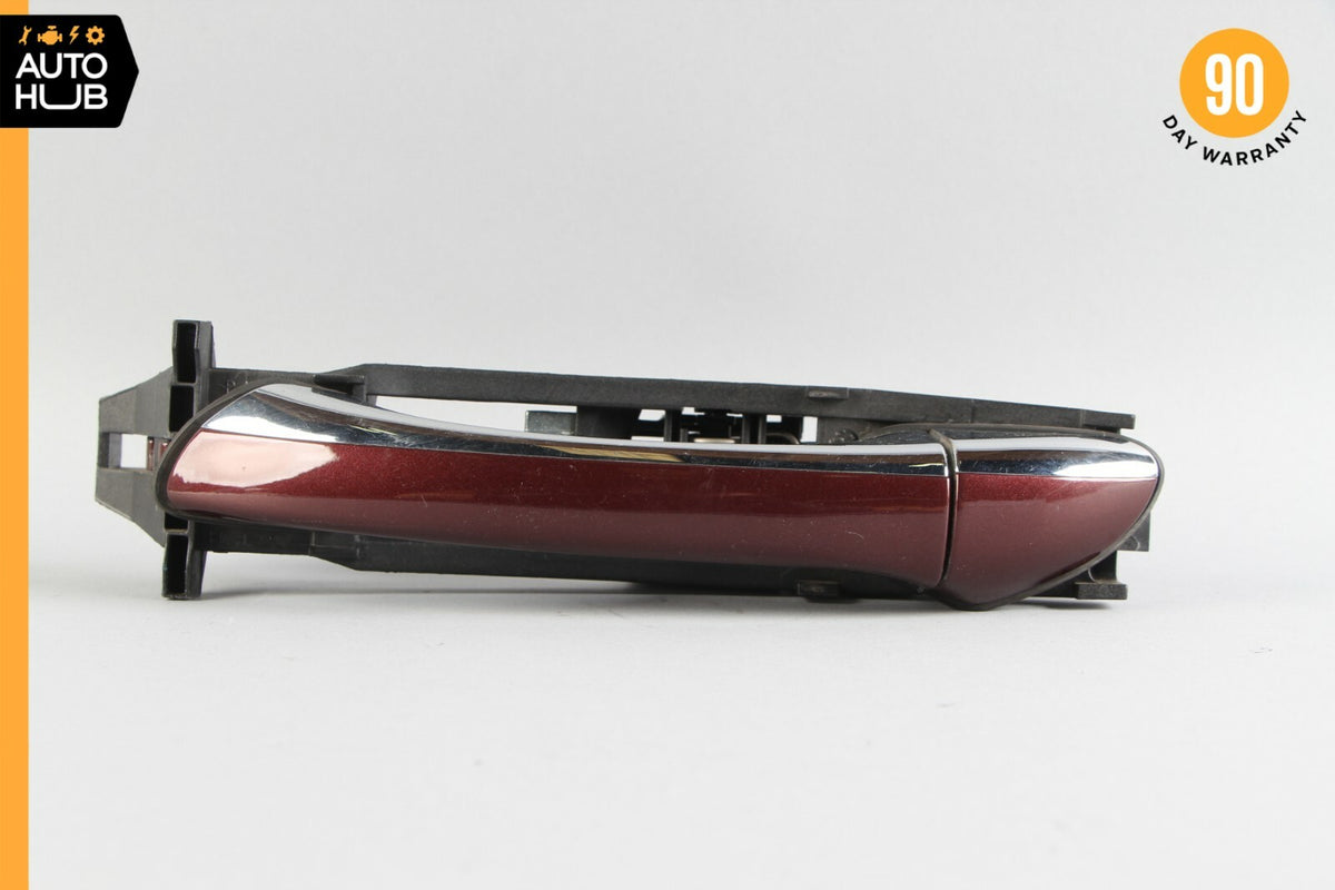 03-09 Mercedes W211 E350 E320 E500 Exterior Door Handle Rear Left Side Red OEM - photo 1