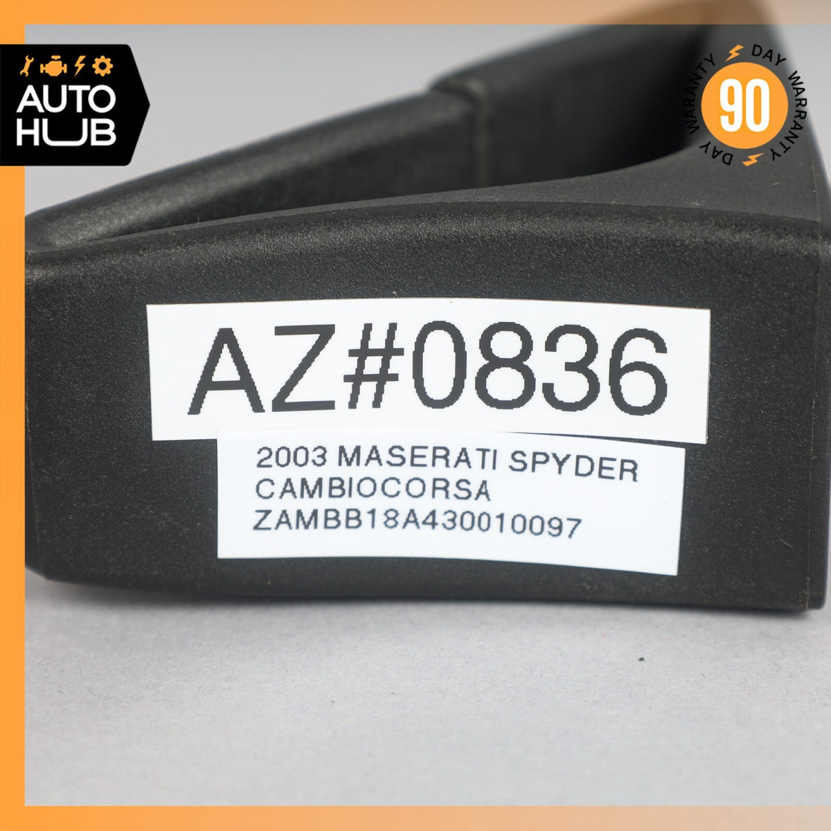 02-07 Maserati Spyder 4200 M138 GT Right or Left Side Seat Belt Holder Guide OEM - photo 11