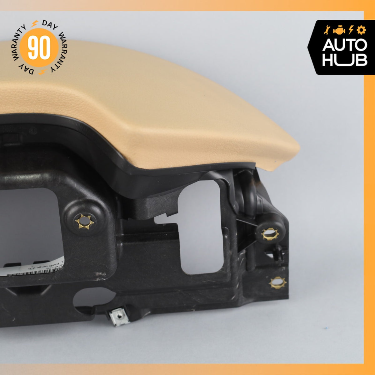 11-18 Porsche Cayenne 958 Upper Dashboard Dash Board Cluster Cover Beige OEM - photo 9