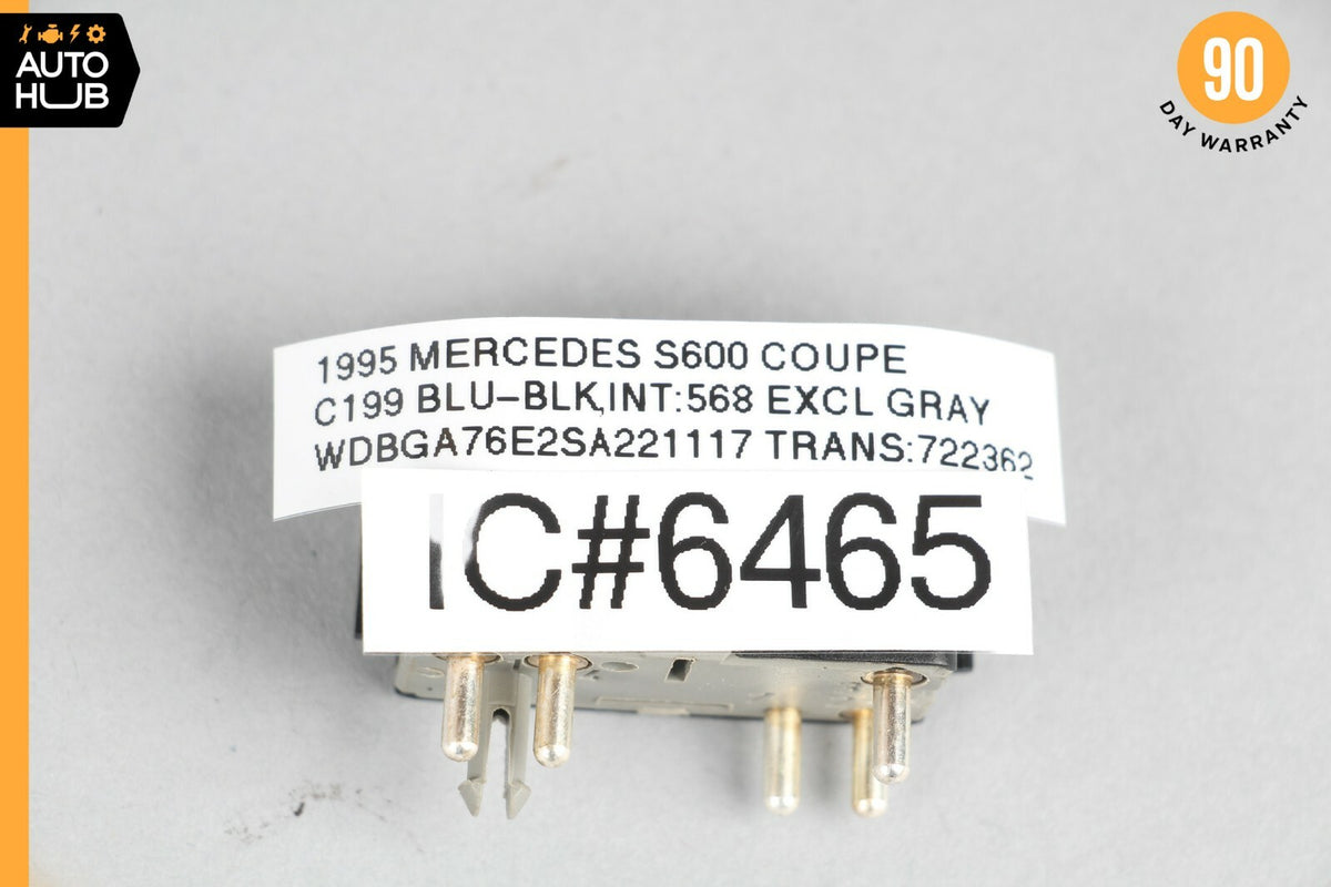92-99 Mercedes W140 S600 400SEL Window Regulator Control Switch Button OEM - photo 8