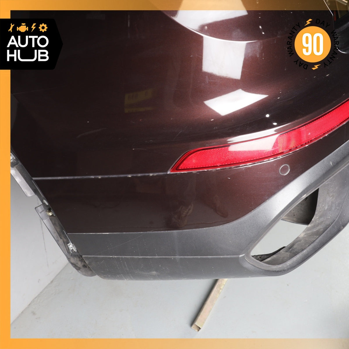 15-18 Porsche Cayenne 958 Rear Bumper Cover Brown OEM - photo 10