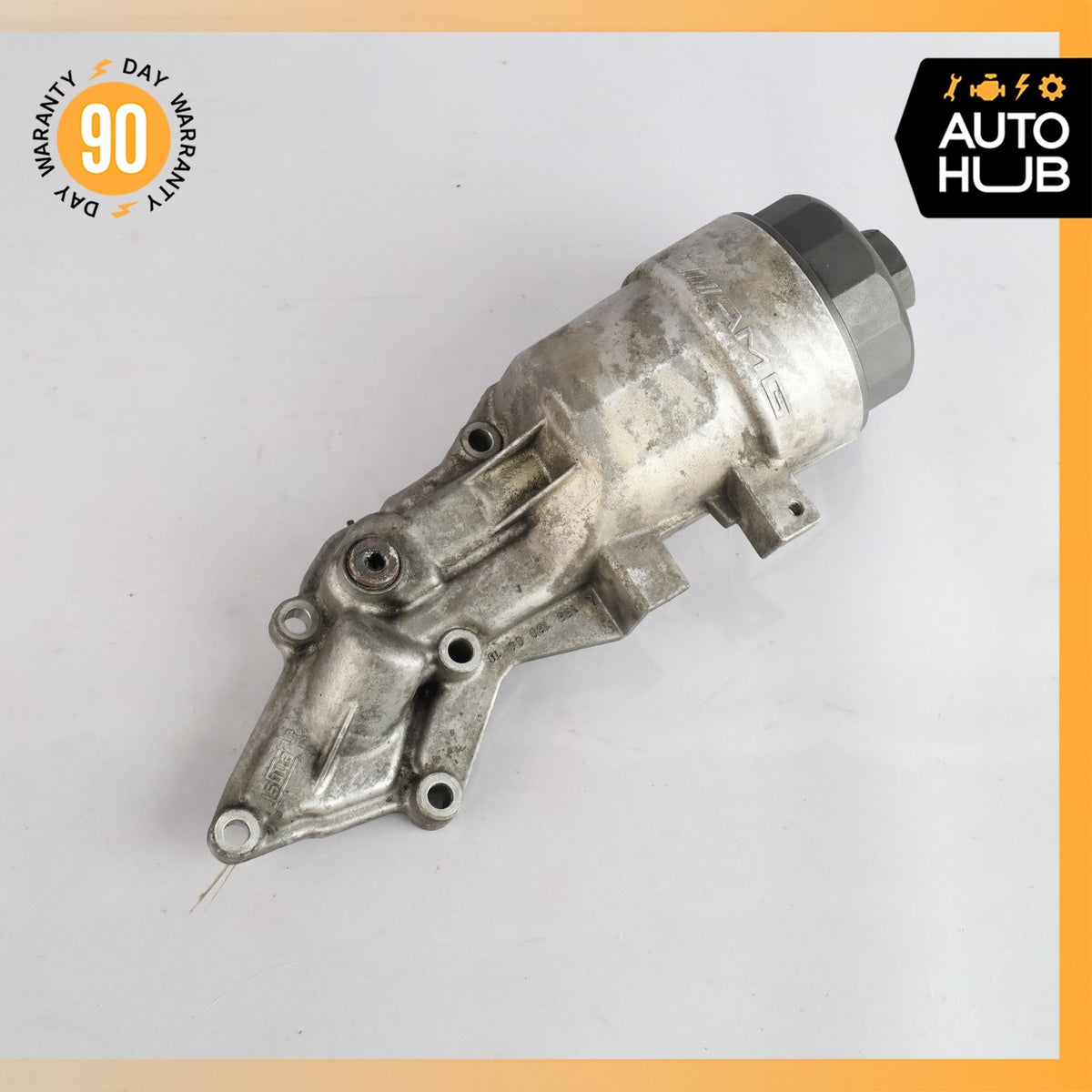 Mercedes W164 ML63 C63 CLK63 CLS63 AMG Oil Filter Cooler Housing 1561800410 OEM - photo 2